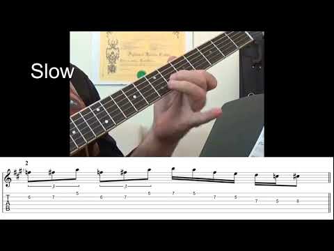 lick of the day 19 - A Major pentatonic