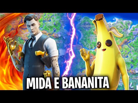 MIDA E BANANITA TORNANO AD ESSERE RIVALI ! - Fortnite