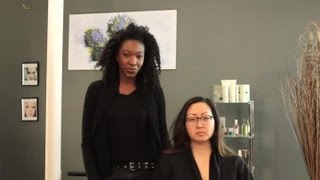 How to Prevent Static When Straightening Hair : Curly Hair & Styling Tips