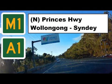 M1 Princes Hwy drive from Kiama to Sydney 003 Wollongong  - Blakehurst