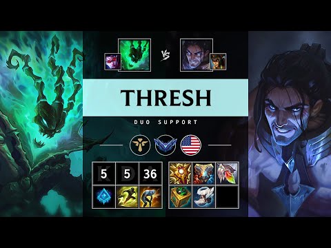 Thresh Support vs Sylas - NA Diamond Patch 25.19