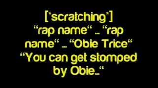 Obie Trice - Rap Name - Lyrics