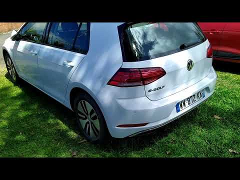 la eGolf 2020 la dernière version, la production c'est fini en décembre comme cette VW eGolf. "JRX"