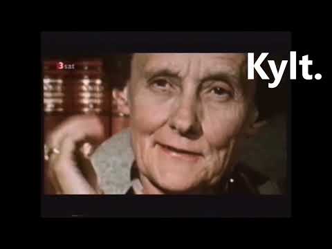 Die echte Astrid Lindgren. Seltenes Interview in deutsch.