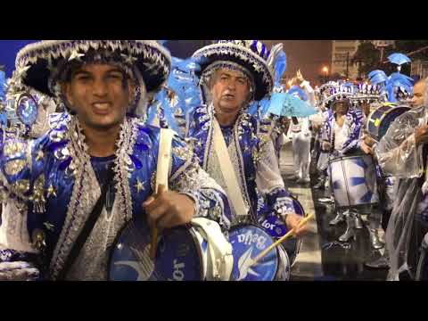 Bateria da Beija-Flor de Nilópolis no desfile das campeãs 2020!