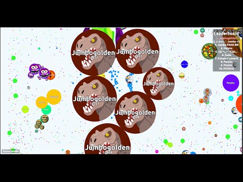Agar.io takeover Jumbo Livestream 80k