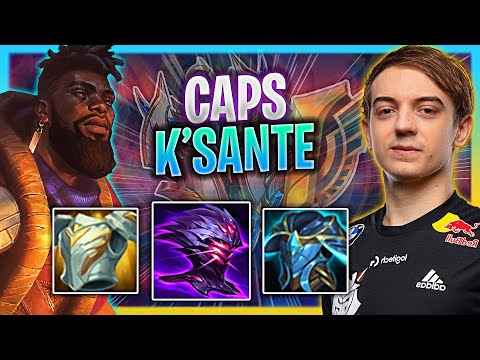 CAPS BRINGS BACK K'SANTE MID! | G2 Caps Plays K'sante Mid vs Syndra!  Season 2023