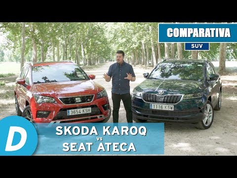 Comparativa SUV: SEAT Ateca vs Skoda Karoq | Review en español | Diariomotor