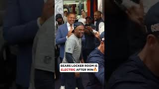 Bears Locker Room EXPLODES After First Win 🔥