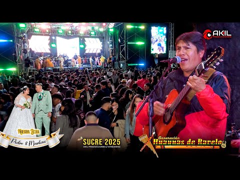 Huaynas de Ravelo en vivo | Boda de Pedro y Marlene | Sucre, mayo de 2025