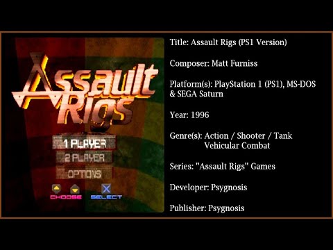 Assault Rigs (PS1) [Soundtrack in FULL HD & 320 KBPS]