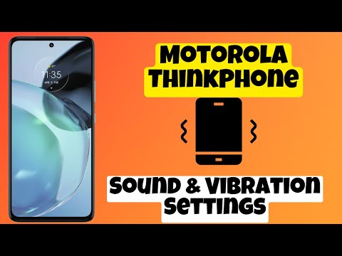 Sound & Vibration Settings || How to set custom sound and vibration Motorola ThinkPhone
