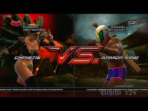 69_1 Christie (BeyondTheSeen) vs (RaidJapan-Nao) Armor King - Tekken 6 (Uchiha x24 ) PS3 Online