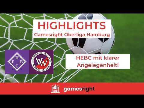 25. Spieltag Gamesright Oberliga Hamburg Highlights HEBC - Vorwärts Wacker