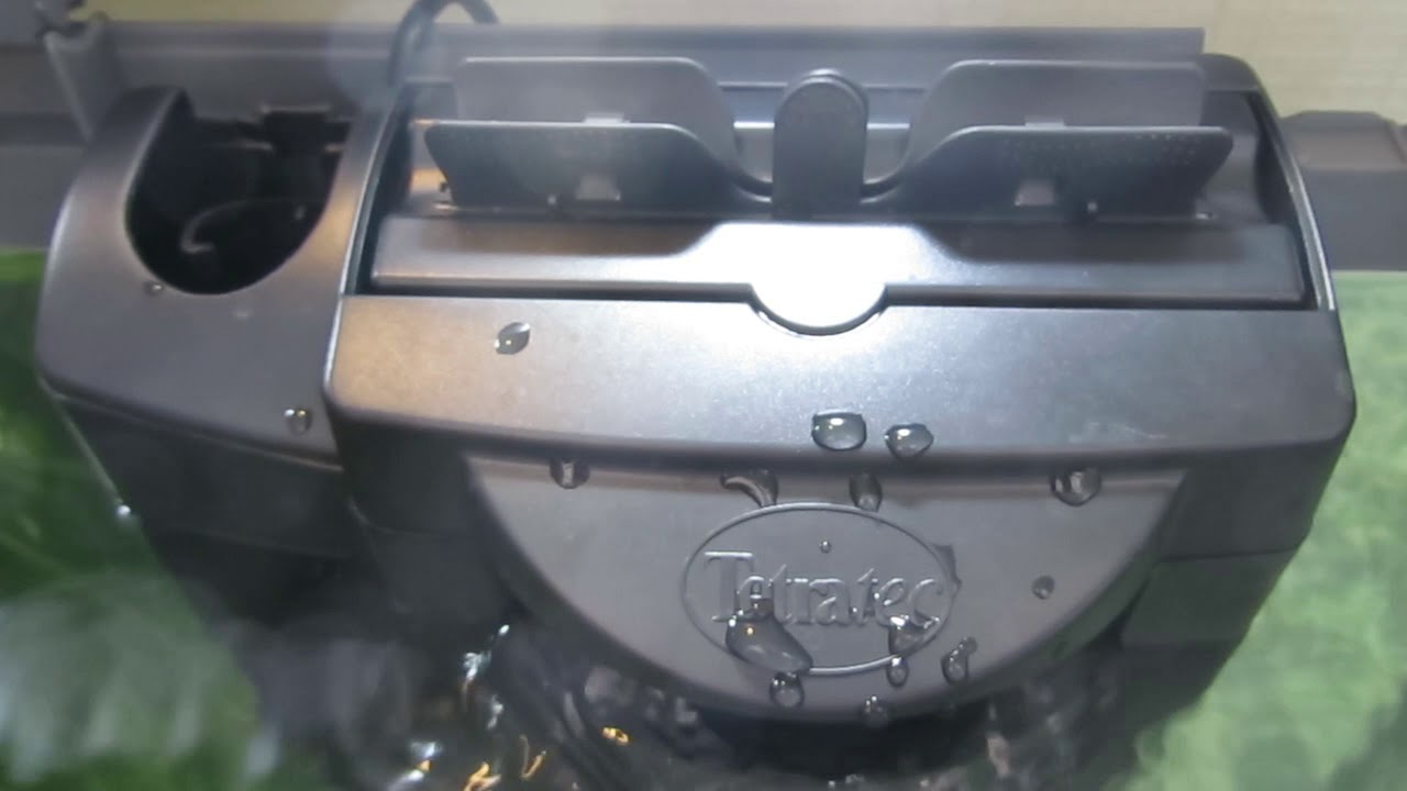 Работа фильтра Tetra EasyCrystal FilterBox 600