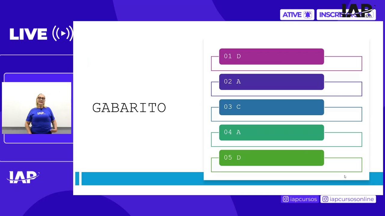 LIVE DE REVISÃO - DIDÁTICA