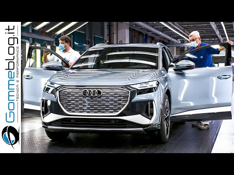 2022 Audi Q4 e-tron 🔌 PRODUCTION (Volkswagen German Car Factory)