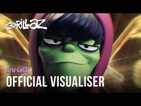 Gorillaz - New Gold ft. Tame Impala & Bootie Brown (Official Visualiser)