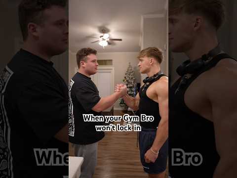 Gym Bros keep each other locked in😤 #youtubeshorts #youtubeviral #fitness #skits #gymbro