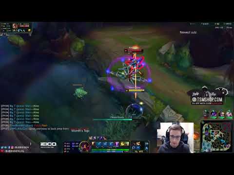 Bjergsen Stream Viktor vs Corki Mid patch 8.4