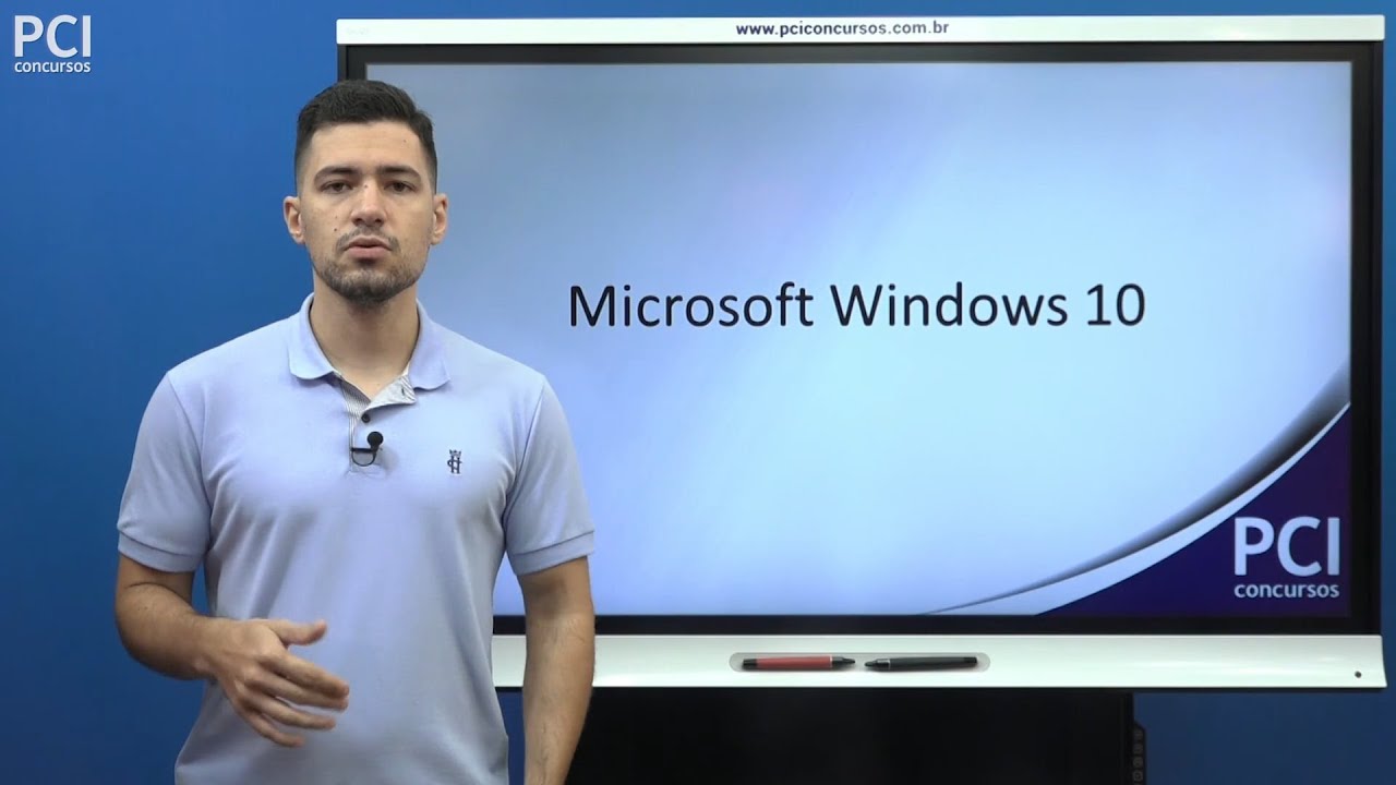 Aula 41 - Informática - Microsoft Windows 10 - Parte I