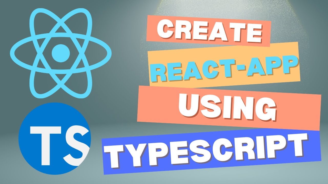 Install React Using Typescript | npx create-react-app my-app --template typescript