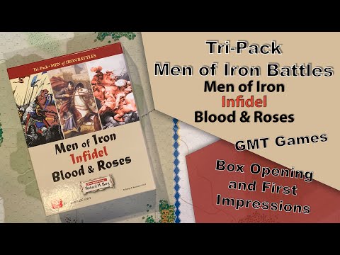 GMT: Tri-Pack Men of Iron Battles - First Look and Review