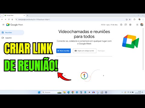 Vídeo: Gerar link Meet: perguntas e respostas para reunião