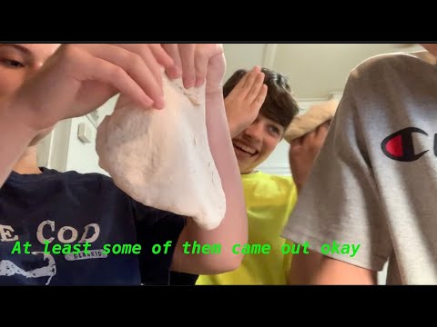 Making pizza with friends