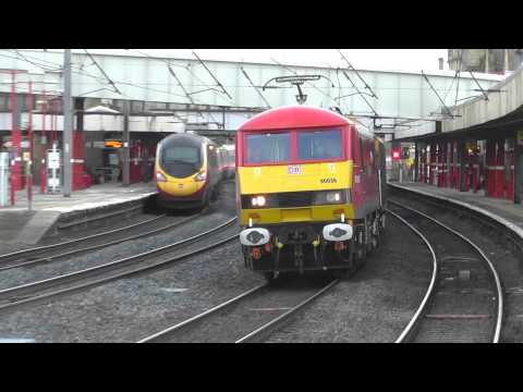 90036 6s02 Warrington RMT -  Shieldmuir,Christmas Mail, 12th December 2014