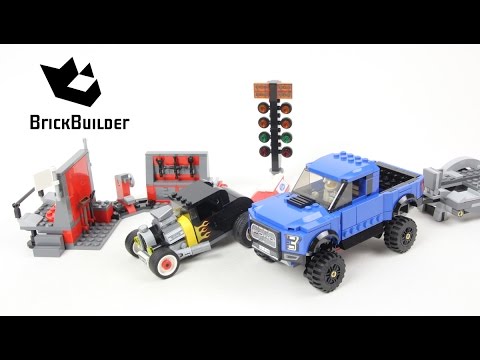 Vidéo LEGO Speed Champions 75875 : Ford F-150 Raptor et le bolide Ford Modèle A