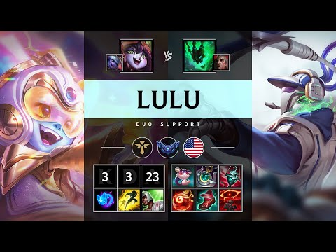 Lulu Support vs Thresh: Shield Maker - NA Diamond Patch 14.24