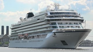 Cruise ship VIKING SKY departs LONDON