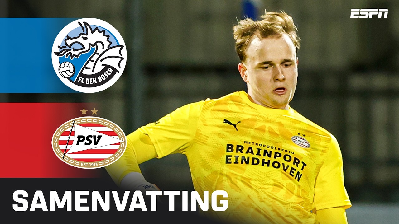 Den Bosch vs Jong PSV Eindhoven Highlights