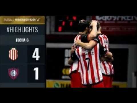 Barracas Central 4-1 San Lorenzo. Fecha 6. Primera División Futsal