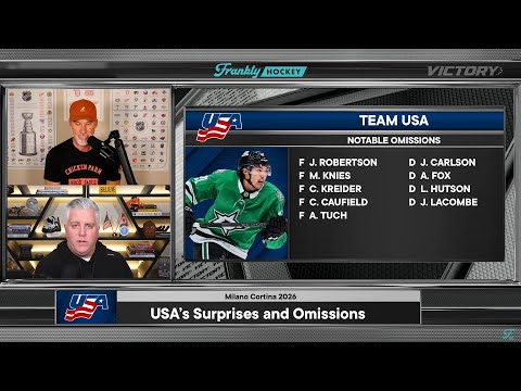 Picking Through USA & Canada Olympic Rosters | Frankly Hockey