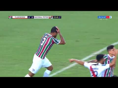 Fluminense 3 x 0 Nacional Potosi HD Melhores Momentos e Gols   Sul Americana 11 04 2018