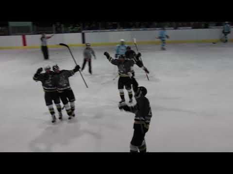 Hluboká n.Vltavou Knights - HC Milevsko 6:3, 3.ČF 2018-19 (gól Josefa Milera)