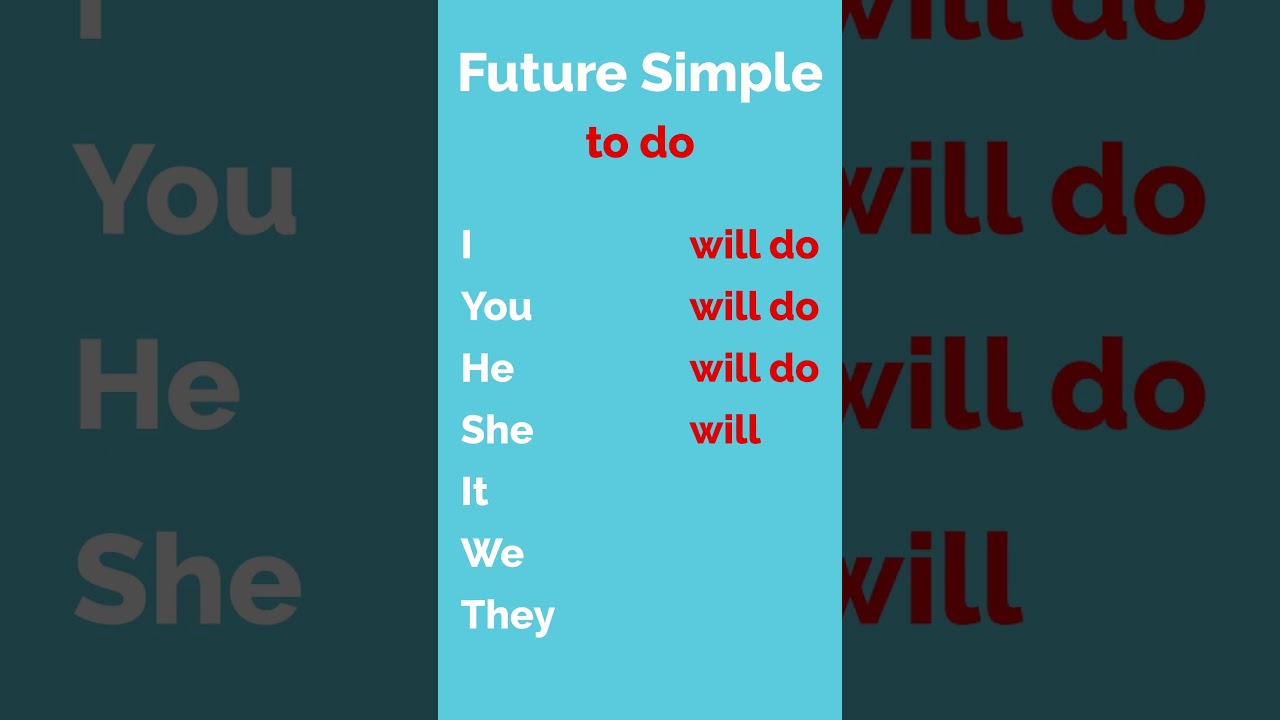 Future Simple - to do
