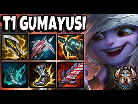 T1 Gumayusi TRISTANA ADC vs EZREAL - Patch 11.3 Korea Challenger ✅