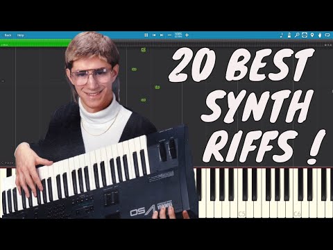 The 20 Best Keyboard Riffs of All Time and How To Play Them !