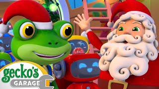 Gecko Meets Santa Claus!  Geckos Garage  Trucks Fo