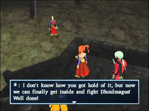 100 Dragon Quest 8 Cut-scene - Breaking through the Aura of the Dark Ruins