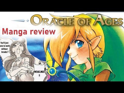 Legend of Zelda Oracle of ages - manga review