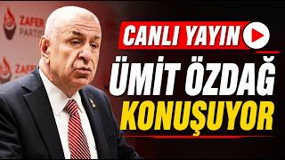 Zafer Partisi Genel Başkanı Ümit Özdağ açıklama yapıyor
