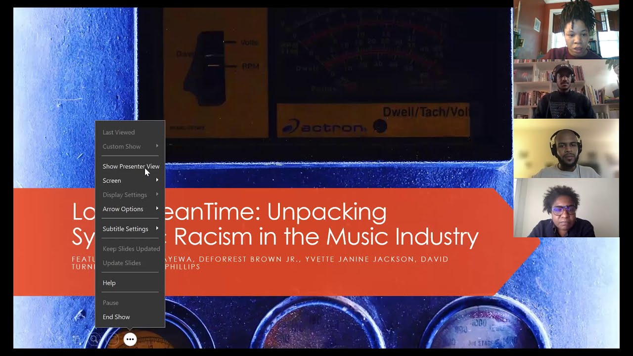 Local MeanTime: Unpacking Systemic Racism in the Music Industry