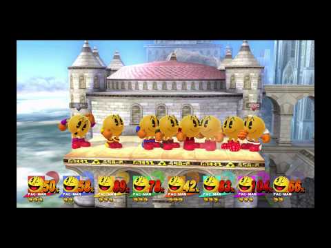 (v1.0) Super Smash Bros. Pac-Man Pause Glitch