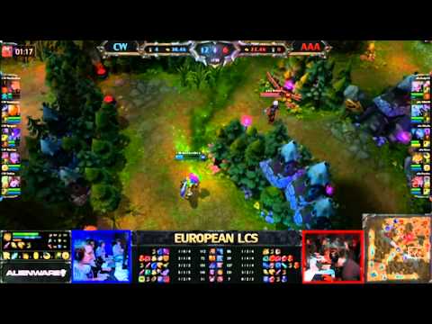 (HD373) LCS Semaine 7 - CW vs aAa - League Of Legends Replay [FR]
