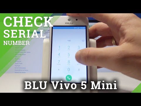 How to Check Out IMEI Number in BLU Vivo 5 Mini - Check Serial Number