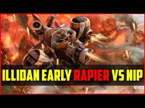 VP.Illidan Stormrage Early Rapier vs NiP @ joinDOTA MLG Pro League